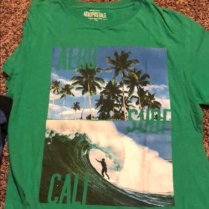 Green Aeropostale T-shirt